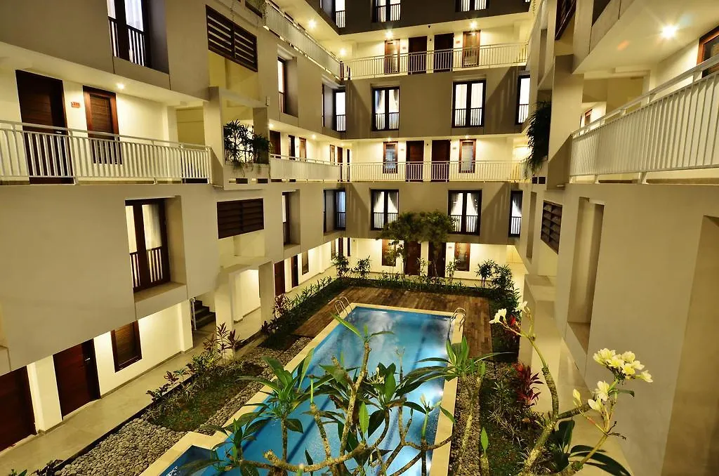 *** Lejlighedshotel The Legian Sunset Residence Seminyak Indonesien